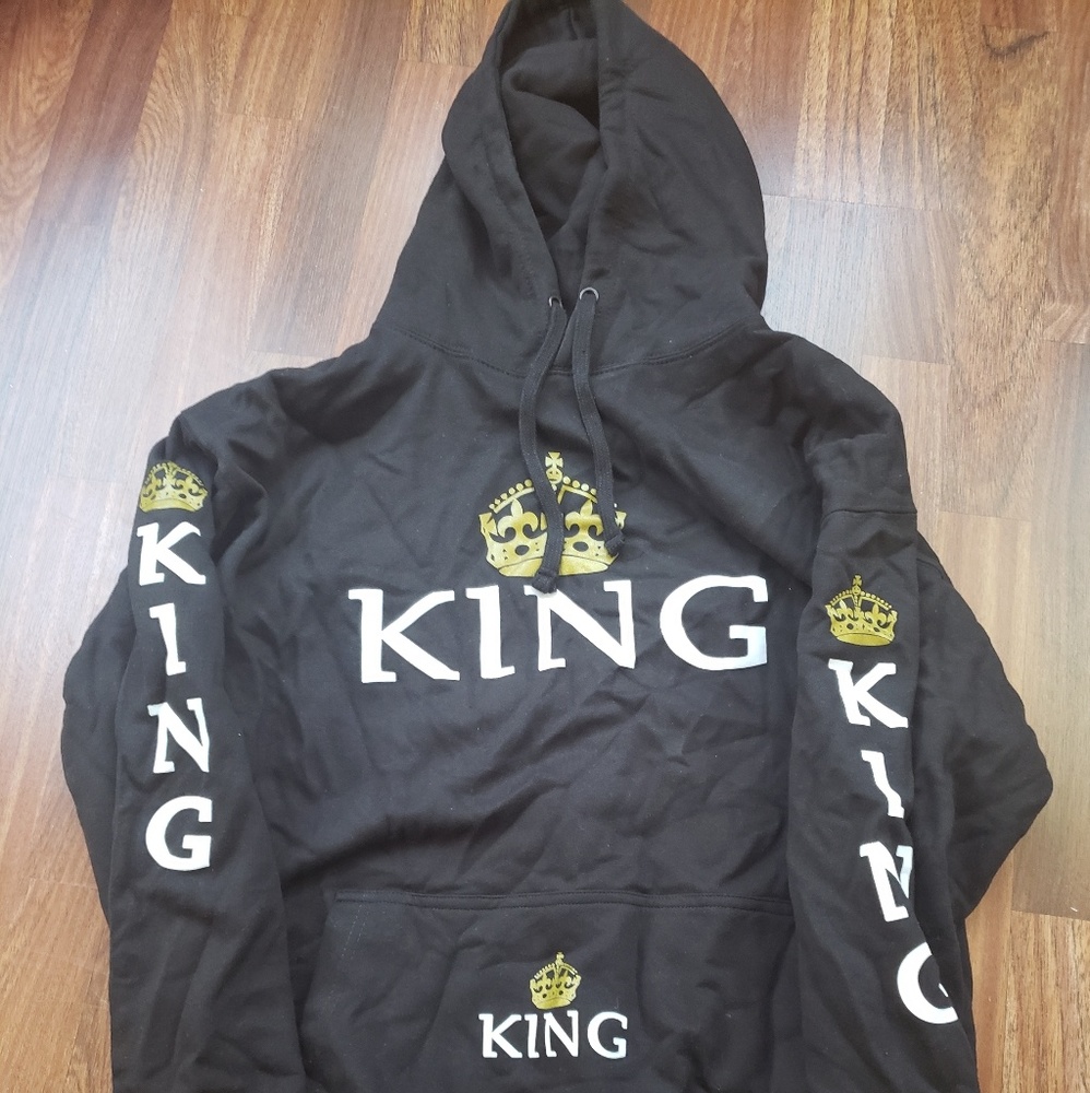 King Hoodie |Size XL| Black